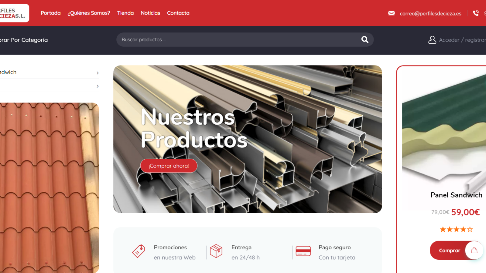 portada web perfiles