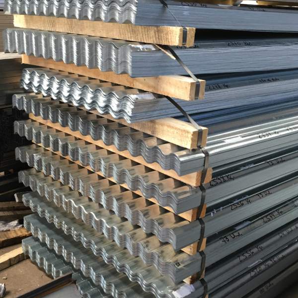 Chapa Trapezoidal / Minionda Galvanizada (2ª Calidad) - Imagen 2