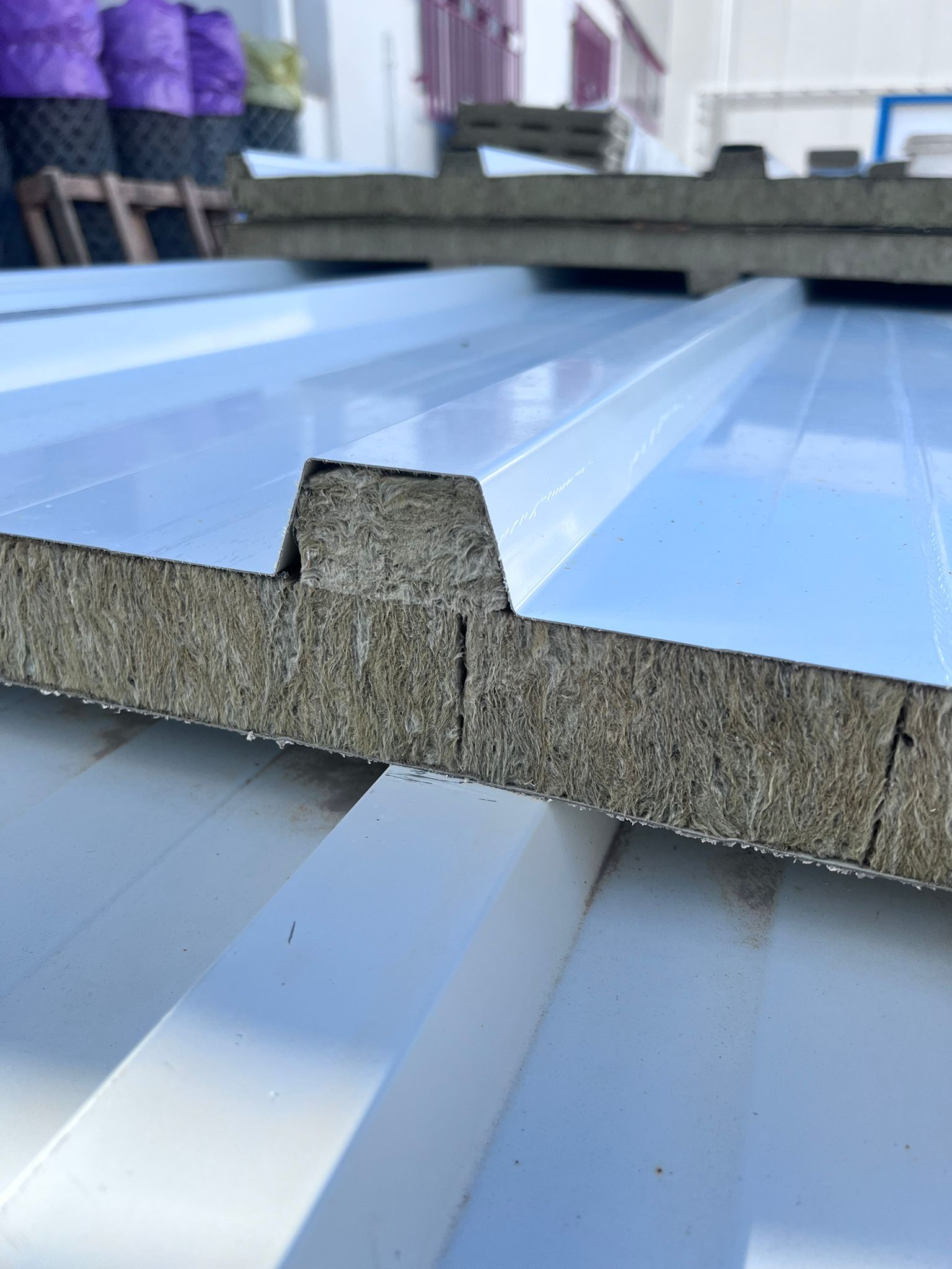 Panel Cubierta Lana de Roca (2ª calidad)