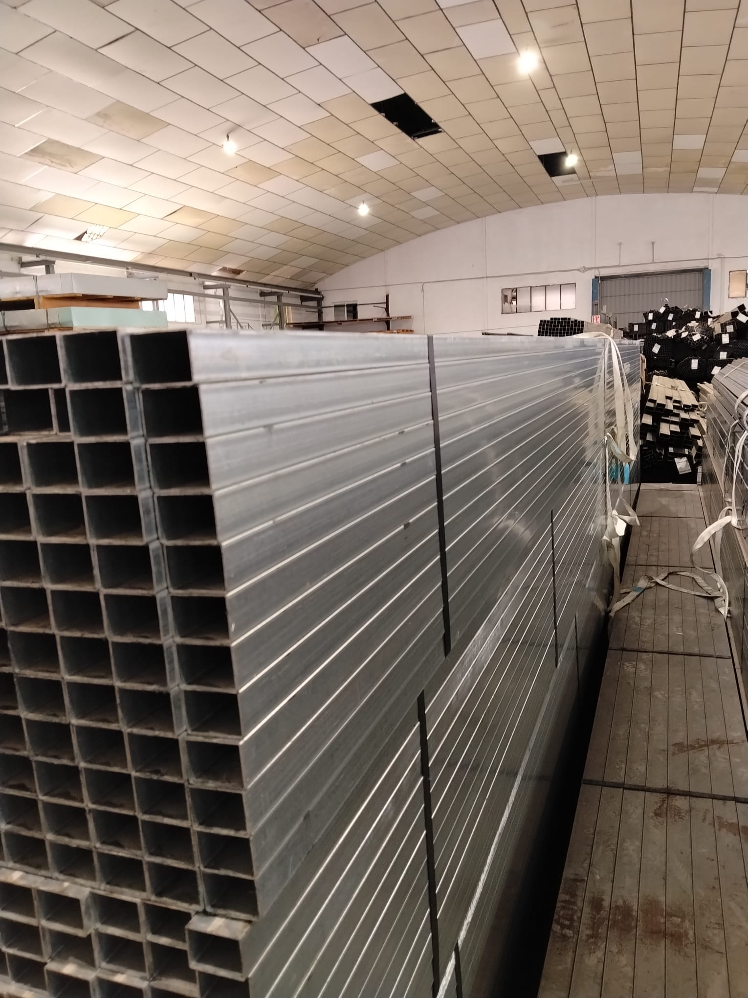 Tubo galvanizado rectangular / redondo / cuadrado / ovalado - Imagen 2